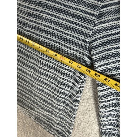 Roxy Women’s Light Weight Hoodie Sz M Navy/ White Striped Casual Beach Vaca - Picture 6 of 6